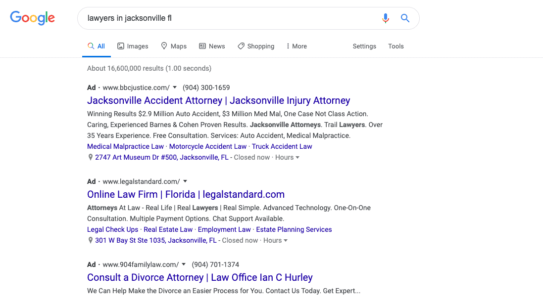 Google Ads PPC Expert in Jacksonville, FL